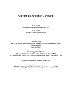 Current Transformer Concepts