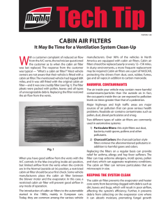 cabin air filters - Mighty Auto Parts
