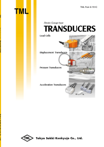 Strain Gauge-type Transducers
