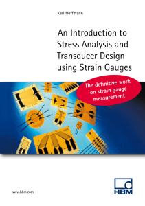An Introduction to Stress Analysis and Transducer Design using