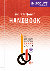 Handbook - 23rd World Scout Jamboree