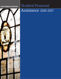 Student Financial Assistance 2016–2017