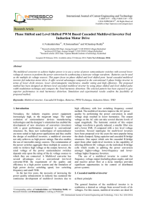 Phase Shifted and Level Shifted PWM Based Cascaded Multilevel