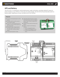 UPS and Battery