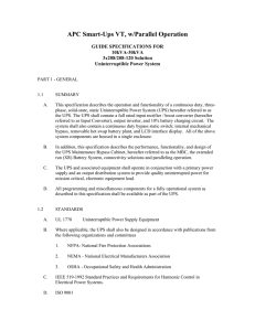 APC Smart-Ups VT, w/Parallel Operation