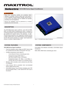 SC30-SM2 Series Signal Conditioners