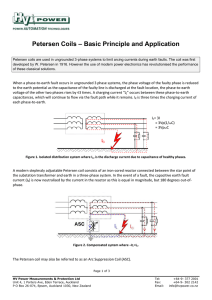 Petersen Coils – Basic Principle and Application