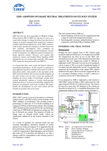 ESB`s Adoption of Smart Neutral Treatments on