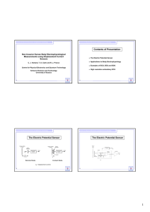 Non-Invasive Human Body Electrophysiological Measurements