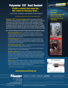 FST NEC Code Flyer - American Polywater