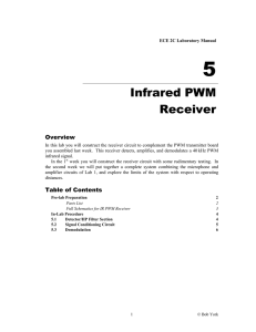 Infrared PWM Receiver