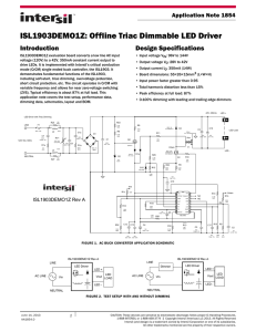 ISL1903DEMO1Z User Guide