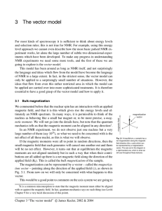 3 The vector model - The James Keeler Group