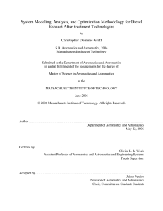 System Modeling, Analysis, and Optimization Methodology for