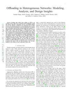 Offloading in Heterogeneous Networks: Modeling, Analysis, and