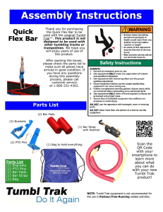 Quick Flex Bar Assembly Instructions