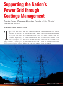 Supporting the Nation`s Power Grid through Coatings Management