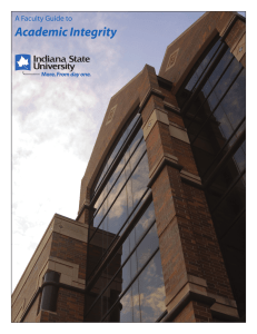 Academic Integrity - Indiana State University