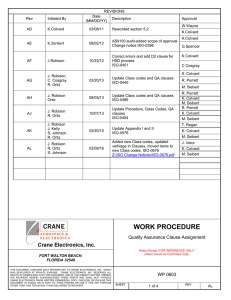 In-Process Corrective/Preventive Action Reports