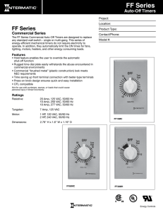 FF Series - Intermatic