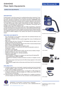Video Inspection Microscope datasheet