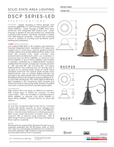 dscp series-led - U.S. Architectural Lighting