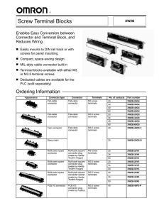 Screw Terminal Blocks