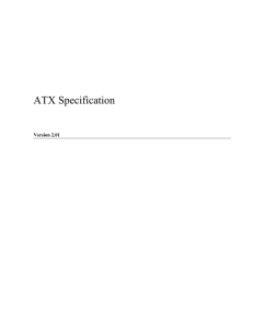 ATX Specification