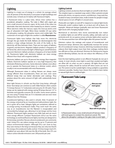 Lighting Fluorescent Tube Lamp