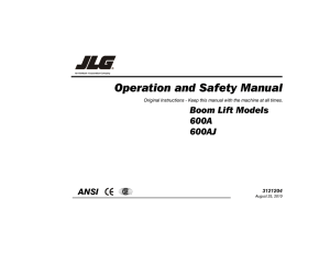 Operation and Safety Manual - Department of Public Safety