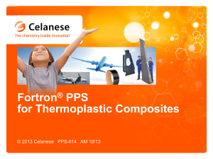 Fortron® PPS for Thermoplastic Composites