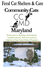 Community Cats Maryland