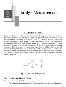 Bridge Measurement