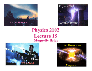Physics 2102 Lecture 15
