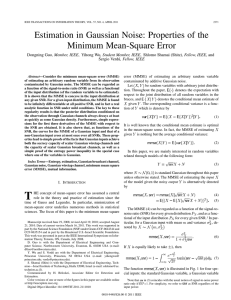 Estimation in Gaussian Noise: Properties of the Minimum Mean