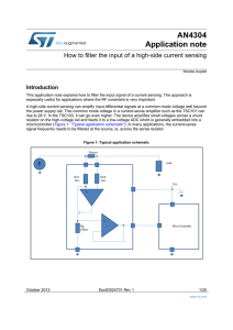 How to filter the input of a high