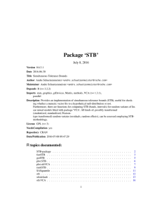 Package `STB`