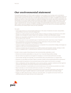 Environmental statement