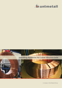 Handling Systems for Level Wound Coils