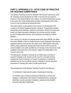 part 2: appendix 2.12 - gtcs code of practice on teacher