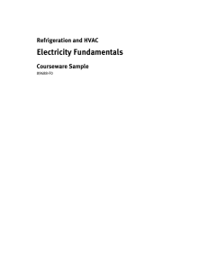 Refrigeration and HVAC - Electricity Fundamentals, Model - Lab-Volt