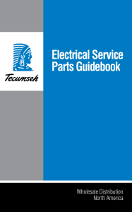 Electrical Service Parts Guidebook