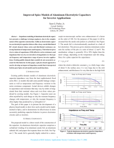 Improved Spice Models of Aluminum Electrolytic Capacitors