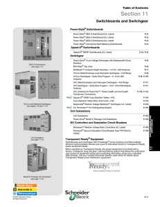 Section 11 - Schneider Electric