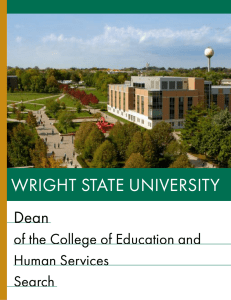 wright state university - Harris Search Associates