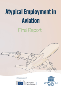 New forms of employment in the aviation sector