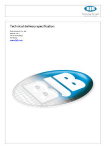 Technical Delivery Specifications for PCBs and electronic devices