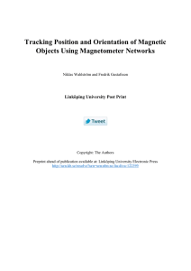 Tracking Position and Orientation of Magnetic Objects Using