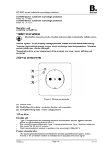 1 Safety instructions 2 Device components 3 Function