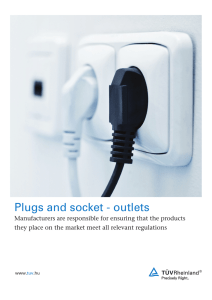 Plugs and socket - outlets